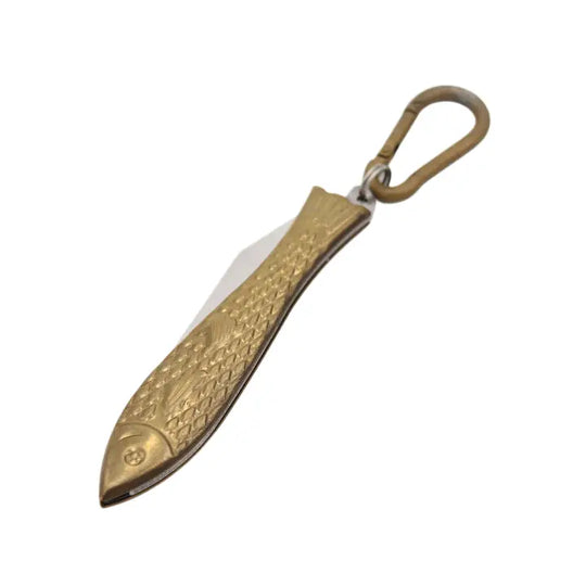Fish Pocket Knife Keychain