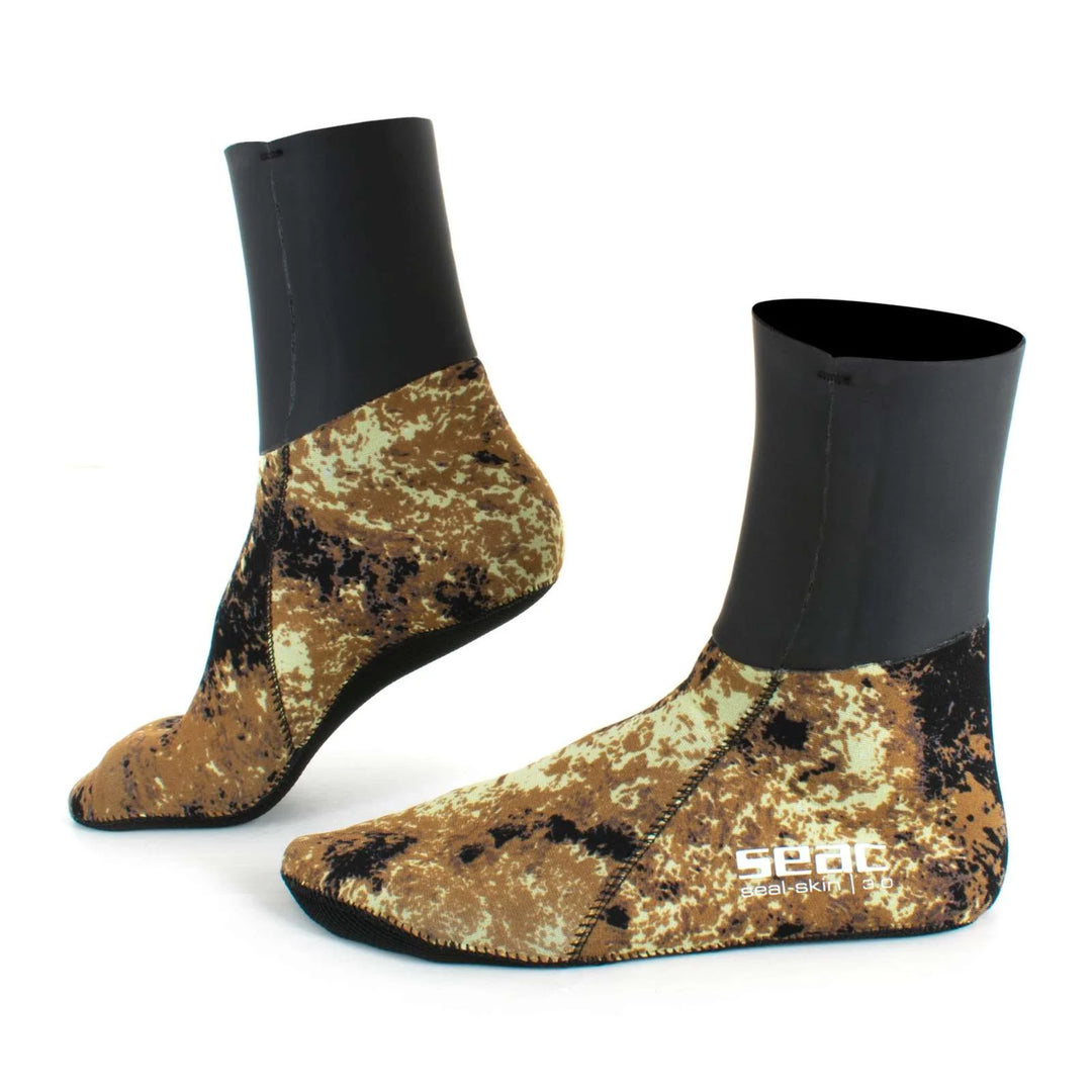 SEAC Socks Seal Skin Camo-Brown