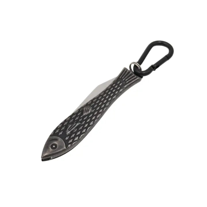 Fish Pocket Knife Keychain