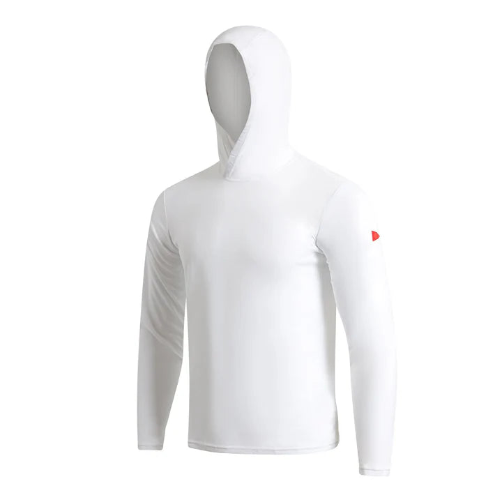 Florence - Airtex Long Sleeve Hooded Shirt