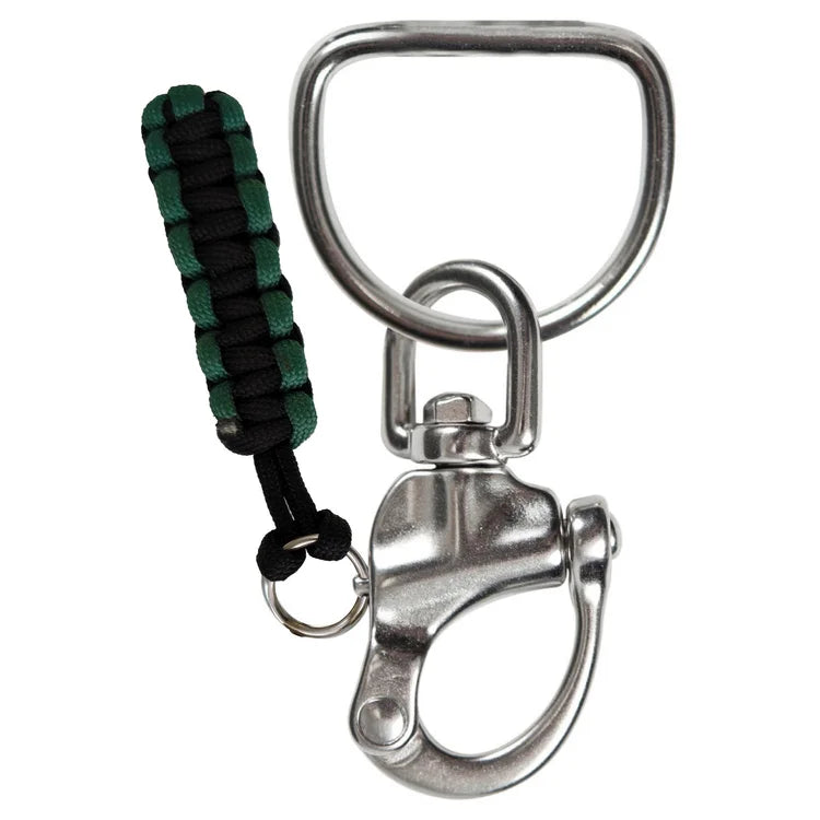 3.5" Highland 316 Stainless Steel Snap with Welded D-Ring