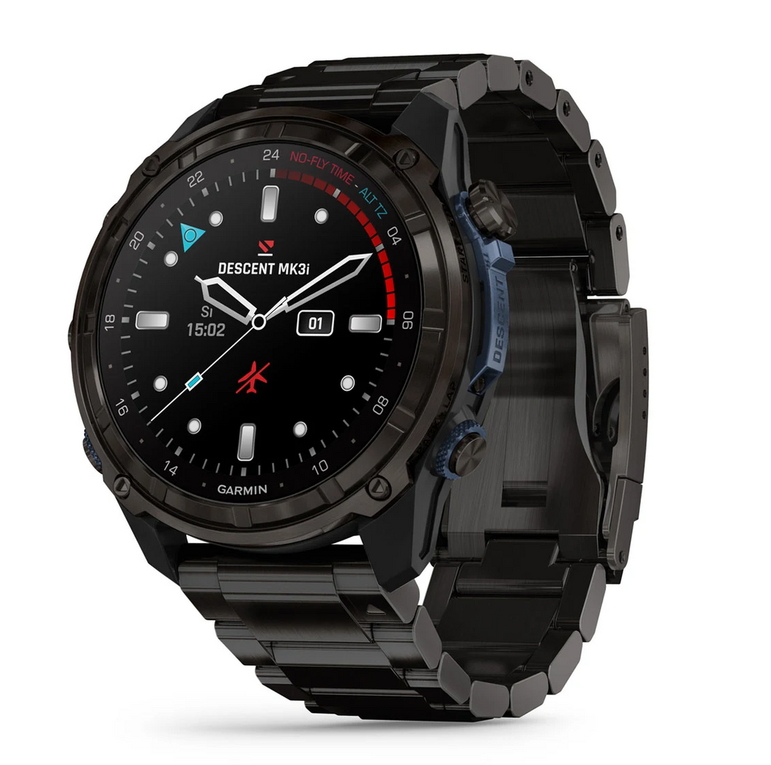 Garmin Descent™ Mk3i — 51 mm Titanium Dive Computer; Multisport Smartwatch