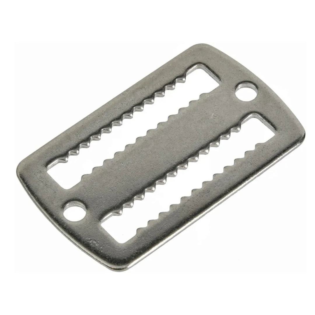 Large stainless steel weight keeper