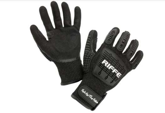 Riffe Holdfast Cut Resistant High Impact Glove with Strap