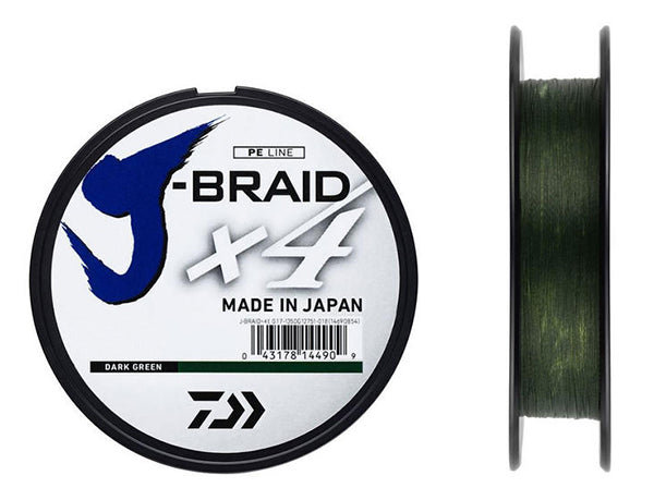 DAIWA - J BRAID X4 300 YARDS