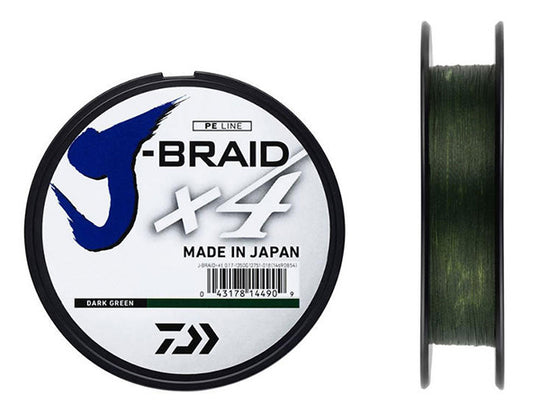 DAIWA - J BRAID X4 300 YARDS