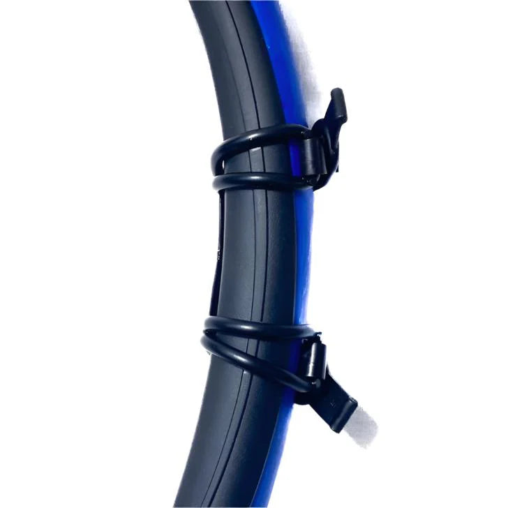 SNORKEL KEEPER BLACK RUBBER, SNAP CLOSURE